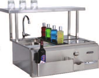 Bottle Opener / Cap Box Towel Rack CUT OUT SIZE: 23 5/8 W x 11 7/8 H x 23 1/2 D PARTY CHILL MASTER 30F (AHT-IB-30F)