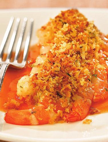SHRIMP AL FORNO Yield: 4 Servings (about 1 shrimp per serving) TOTAL TIME: 20 minutes 1 pkg.