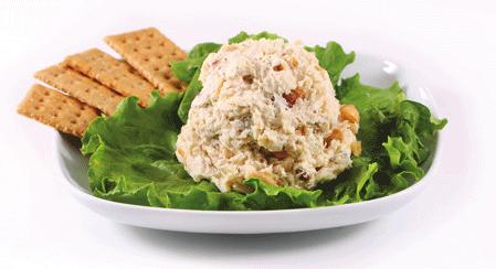 Our Famous Chicken Salads Nutty Nana Nutrition Facts: Serving Size (128g).