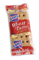 Bread & Crackers Lance Wheat Crackers Portion Size: