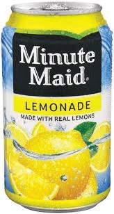 Drinks Lemonade Portion Size: 12
