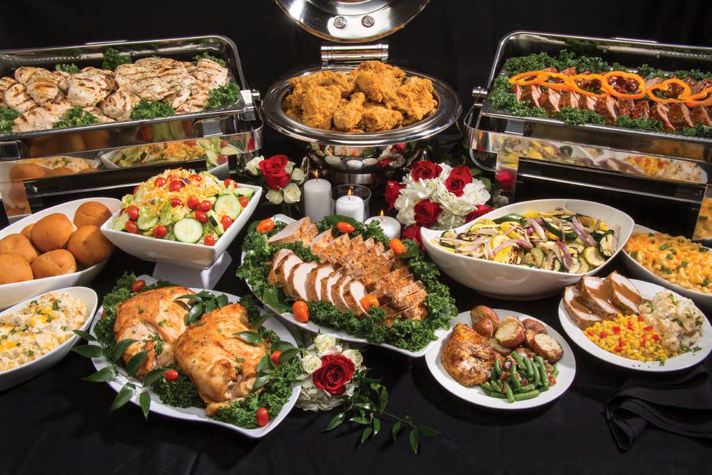 COSENTINO S HOT BUFFET MEALS Choose from any of the standard selections of the entrées below. Meal is served with roll & butter.