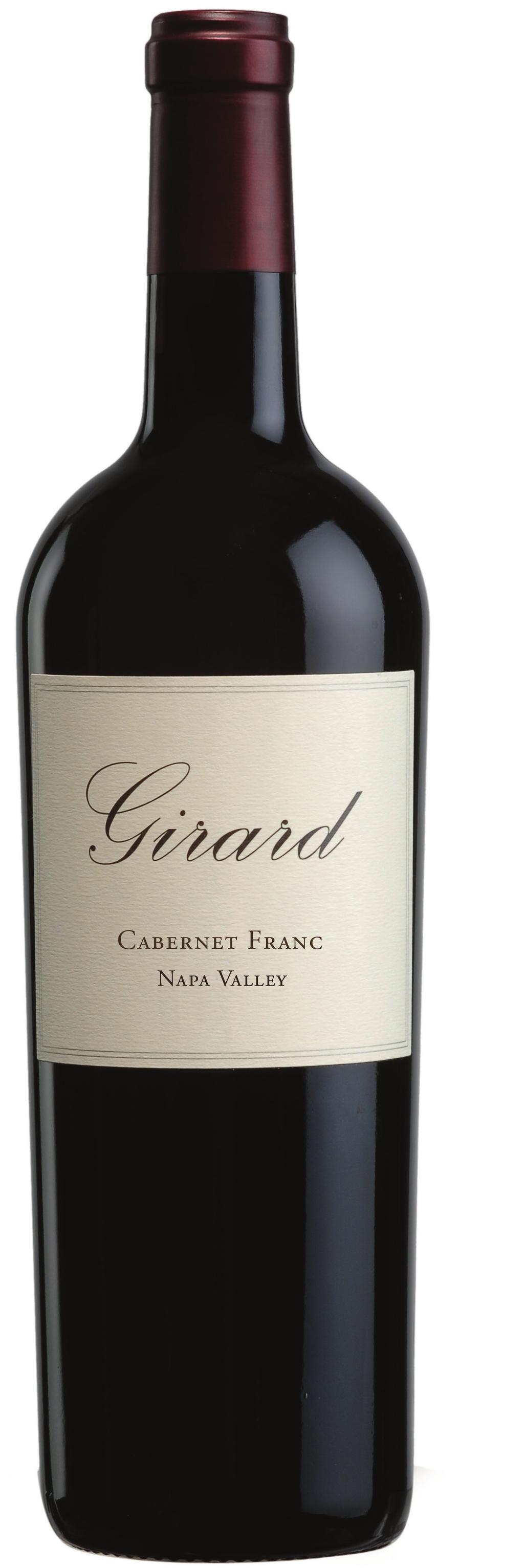 2013 Cabnet Franc Napa Valley New Release Aromas suggest holiday spice, dark fruit, and floral notes.