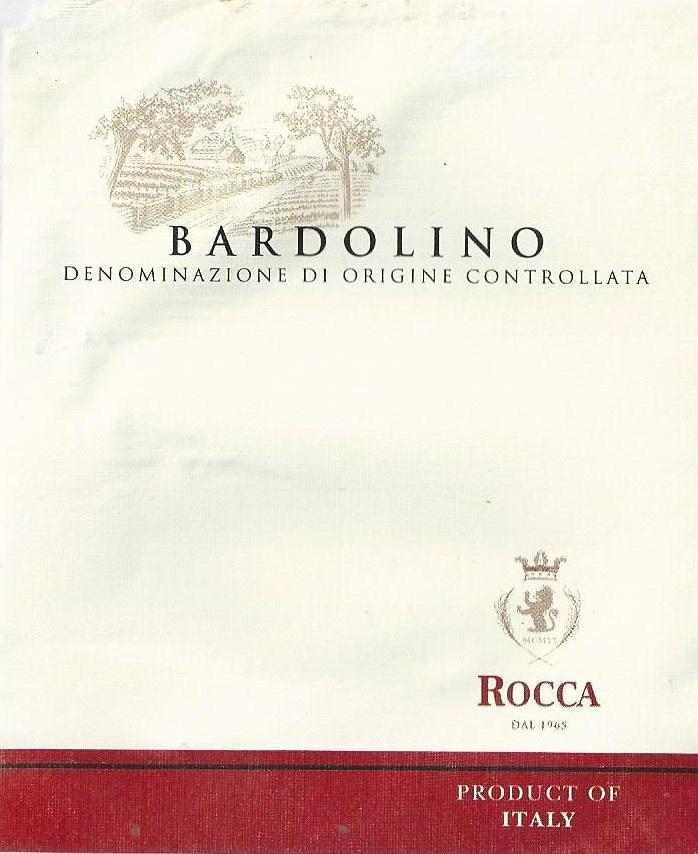 Well balanced, great harmony between freshness, fruits & complexity. 12 months in oak barrels Veneto, 2011 Rocca ABV: 13.