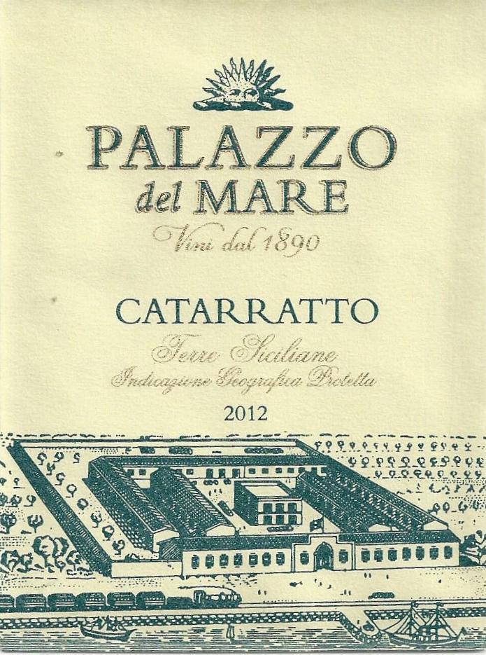notes. Balanced, fine, fresh with a lingering aftertaste. Cataratto, Palazzo Del Mare IGP - 20.