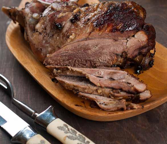 Leg of Lamb on the Bone One of the best loved and most traditional roasts. Our leg of lamb is rich and full flavoured.