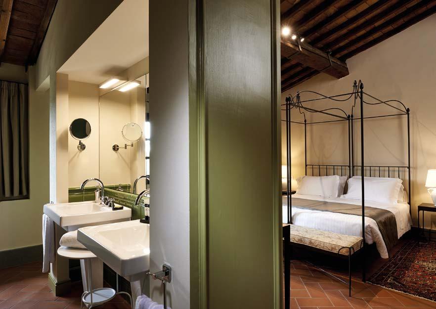 Built beside the ancient Medici Villa, La Corte offers a place to relax and enjoy the comforts of our modern Tuscan life.