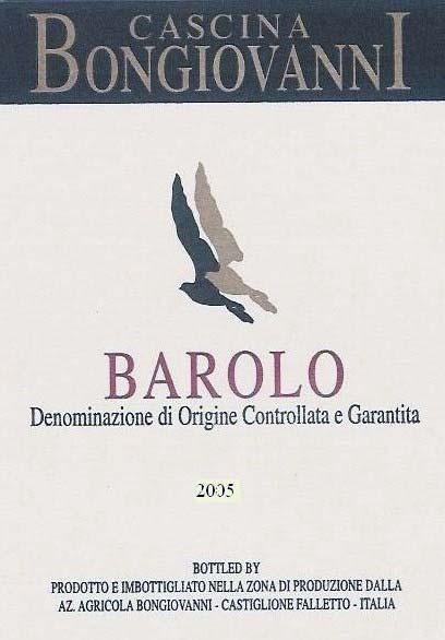 BAROLO PERNANNO DOCG 2005 BAROLO DOCG 2005 Location: Castiglione Falletto Variety: Select Nebbiolo, destined for Barolo (in Italian, Nebbiolo per Barolo ) Vineyard surface: 2 hectares (4.