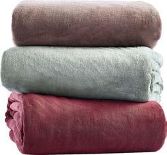 99 set $12 99 Sunbeam Plush Blankets Twin,