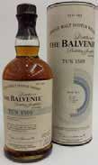 9 Balvenie TUN 1509 42 hand selected casks 35 traditional American oak barrels and seven European oak sherry