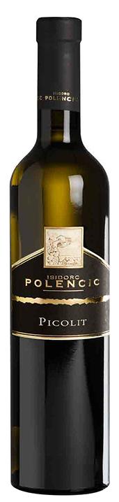 PICOLIT Collio D.O.C. VINEYARD LOCATION - Ruttars, Dolegna del Collio. ALCOHOL - 14,5% vol. TASTING NOTES - Picolit wine is straw yellow colour with light golden tints.