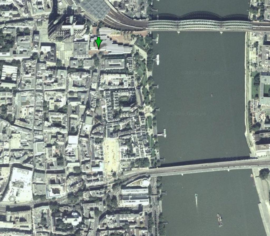 Map of Cologne Dom /