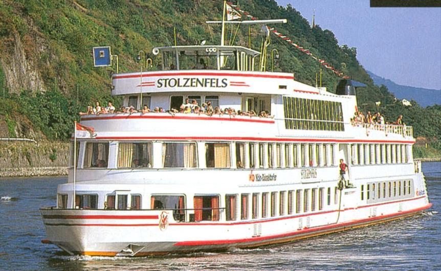 Sightseeing Boat Tour Ship River