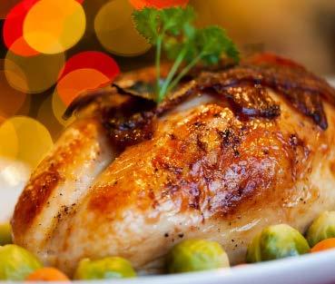 CHRISTMAS LUNCHES 16.95 PER PERSON (available Monday to Friday from 12pm until 2pm ) Celebrate the Festive season with Christmas Lunch at St Giles Heathrow!