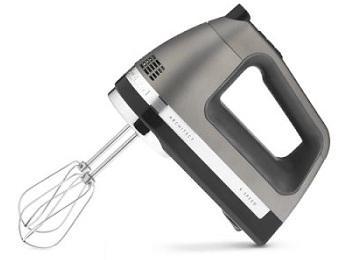 Electric Hand Mixer A small handheld appliance used to mix foods that