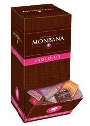 A WORLD OF CHOCOLATE TO Leader in the French market of accompaniment products, MONBANA is your partner in offering the best quality products to your customers.