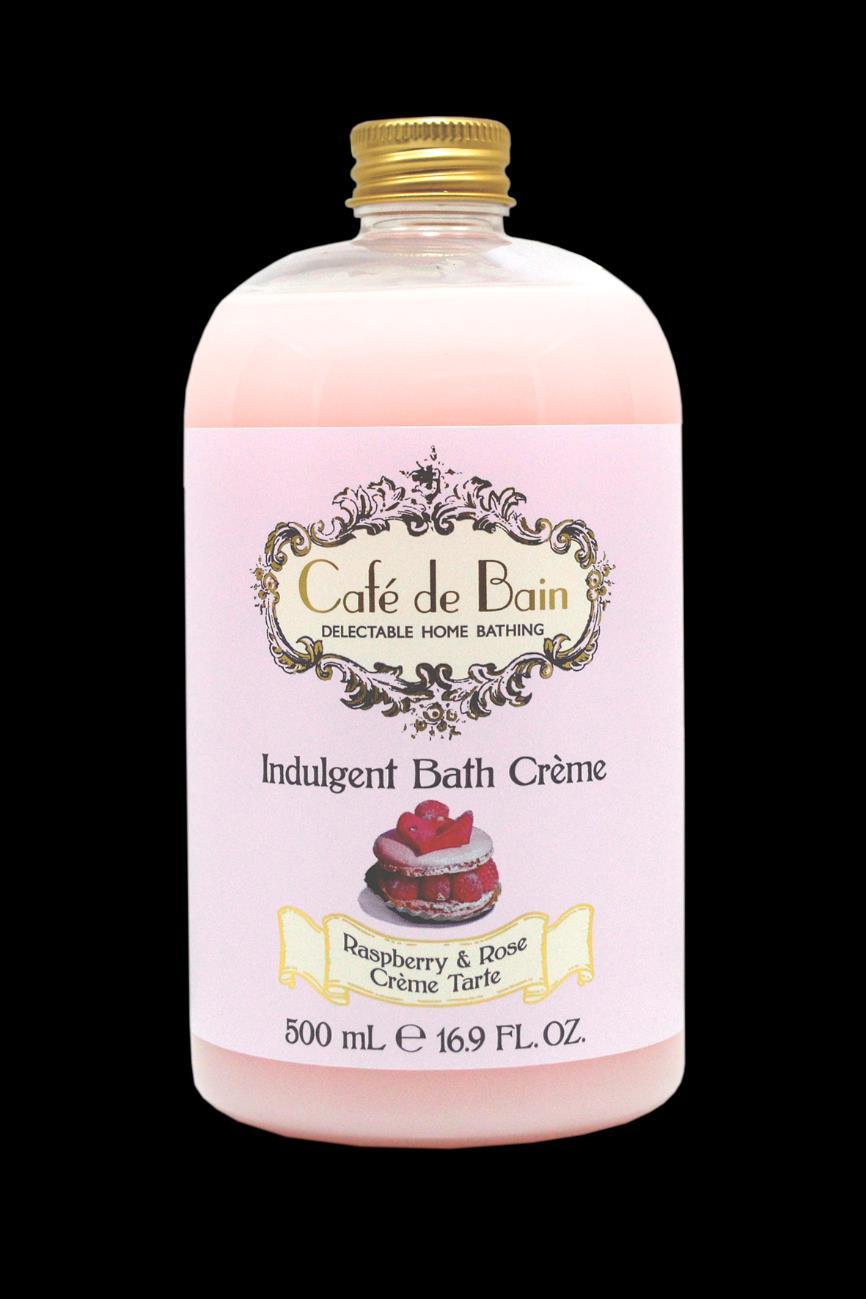 CN4601 CHERRY & ALMOND FRANGIPANE INDULGENT BATH CRÈME This indulgent bath soak will uplift your spirits while its decadent creamy-lather will moisturise and nourish