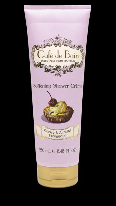 CN4605 COCONUT MACAROON SOFTENING SHOWER CRÈME Inspired by the rich caramel fragrance of lightly toasted