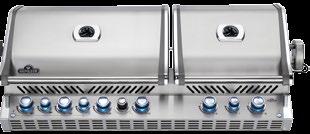 50 cm d x 25 cm h) BIPRO500RB WITH REAR INFRARED BURNER Up to 66,000 BTU s 5 burners Cooking Area: 760 in² (4880 cm²) Opening dimensions: 30 ¾" w x 20 5 8" d x 8 7 8"