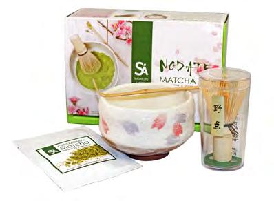 RETAIL PRODUCTS Nodate Matcha Set For outdoor ceremonies (called Nodate ), smaller versions of matcha accessories are used.