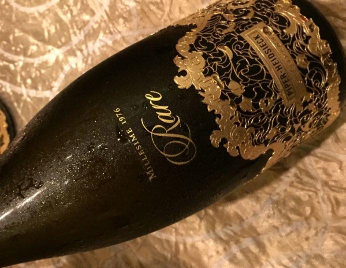 Linden s Piper-Heidsieck Rare 1976-2007 Dinner Review Introduction Last night, we enjoyed five vintages of Piper-Heidsieck s Rare Champagne, their prestige cuvée made in exceptional vintages.