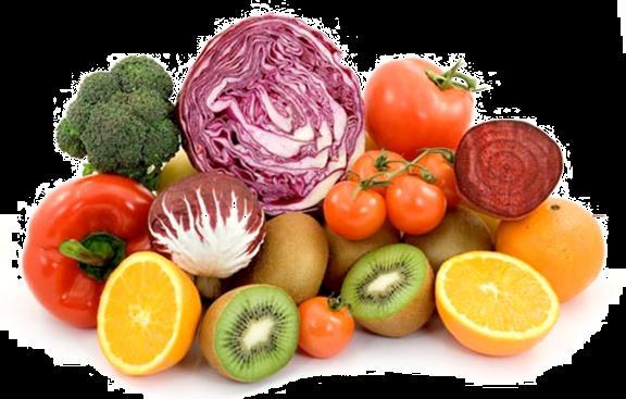Brightly colored fruits and vegetables contain important cancerfighting antioxidants and phytochemicals.
