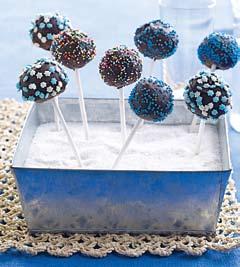 July Chocolate Dipped Cheesecake Pops These no-bake chocolate covered frozen cheesecake treats are perfect for