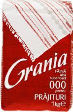 III pe piata nationala de faina Grania faina 000 pentru prajituri Ambalaj: 1 kg