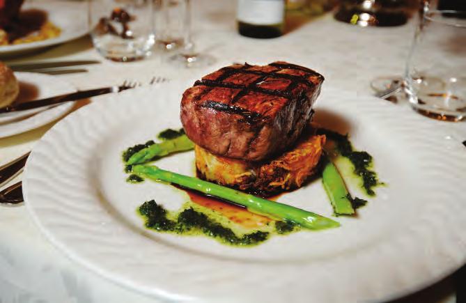 Accommodates up to 50 guests (dining) Menus Menu 1 2 Course - Main & Dessert $45 3 Course - Entree, Main