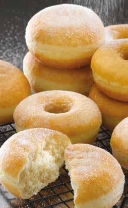 900 Premium Raised Donut Mix* 12.5kg Sack 0.00652.950 Premium Raised Donut Base 25kg Sack 0.00932.154 Long Life Premium Raised Donut Mix 12.5kg Sack 0.00533.