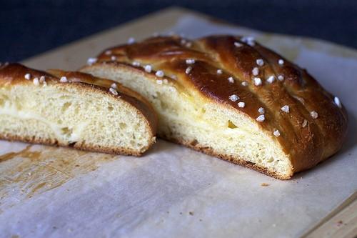 Braided Lemon Bread Sponge: 6 tablespoons (3 ounces) warm water 1 teaspoon sugar 1 1/2 teaspoons instant yeast 1/4 cup (1 ounce) unbleached all-purpose flour Make sponge: In a small bowl, combine the