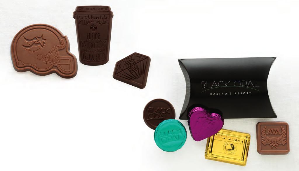 1064 Mold fee $100/V K-Cup & Cookie The perfect pick-me-up, this gift set includes a fullcolor custom printed sleeve to complement your custom Belgian milk or dark chocolate cookie and delicious