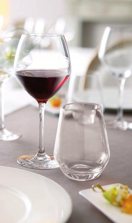 Cabernet Vins Jeunes Upper Bowl Rounded for perfect concentration of the aromas. Cold Cut Rim 1.