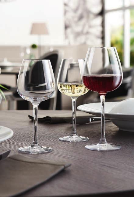 06 STEMWARE Grand Cepages Premium Tall Stem Elegant tall stem to add height to the table and bar.
