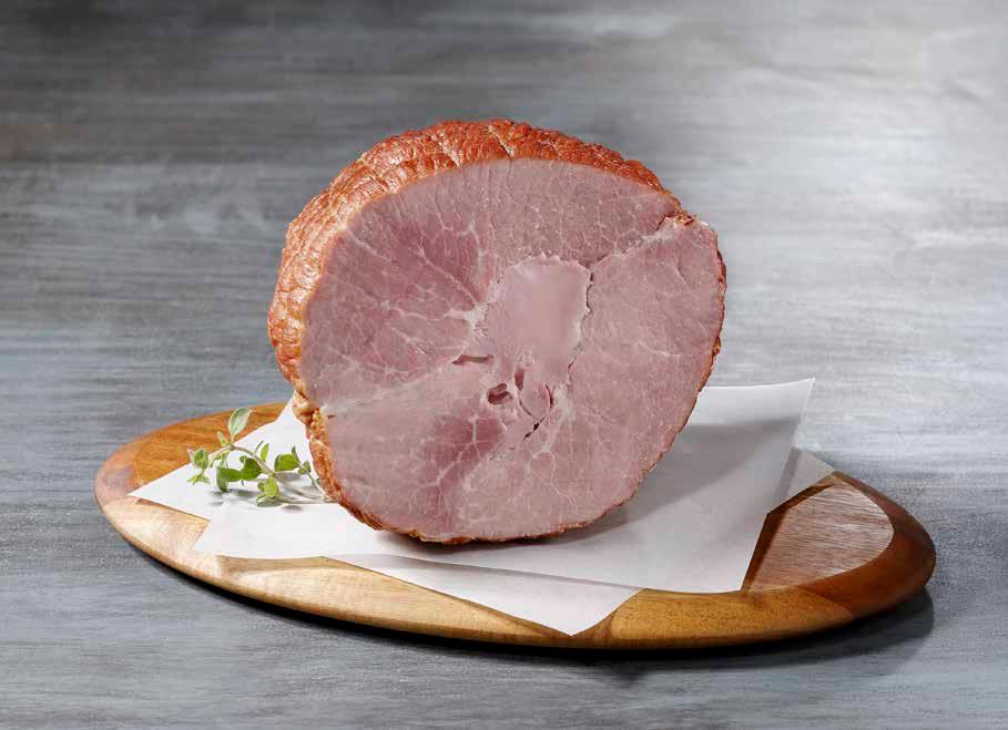 Select one depending on which benefits appeal to you the most. If flavor is your top concern, go with a bone-in ham. The bone helps surrounding meat cook to a juicier, more tender finish.