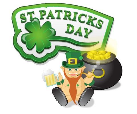 Saint Patrick Saint Patrick s day is on march 17 th : Ireland Irish beer, Irish food ( corned beef, lamb, shepherd s pie filled with meat and potatoes ), Irish coffee Saint Patrick is celebrated by