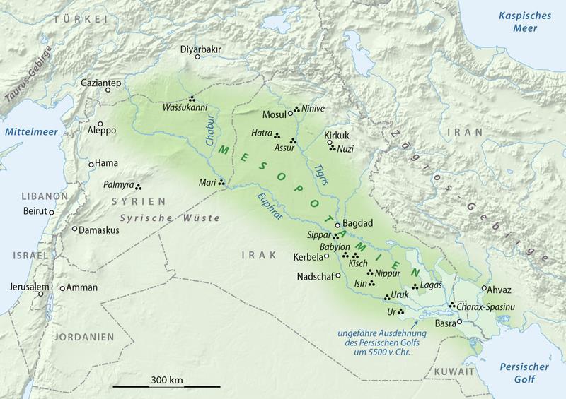 The Fertile Crescent Civilization, as defined earlier in the semester, is thought to have begun in Mesopotamia, which is an area encompassing the modern Middle East from Modern day Iraq to some of