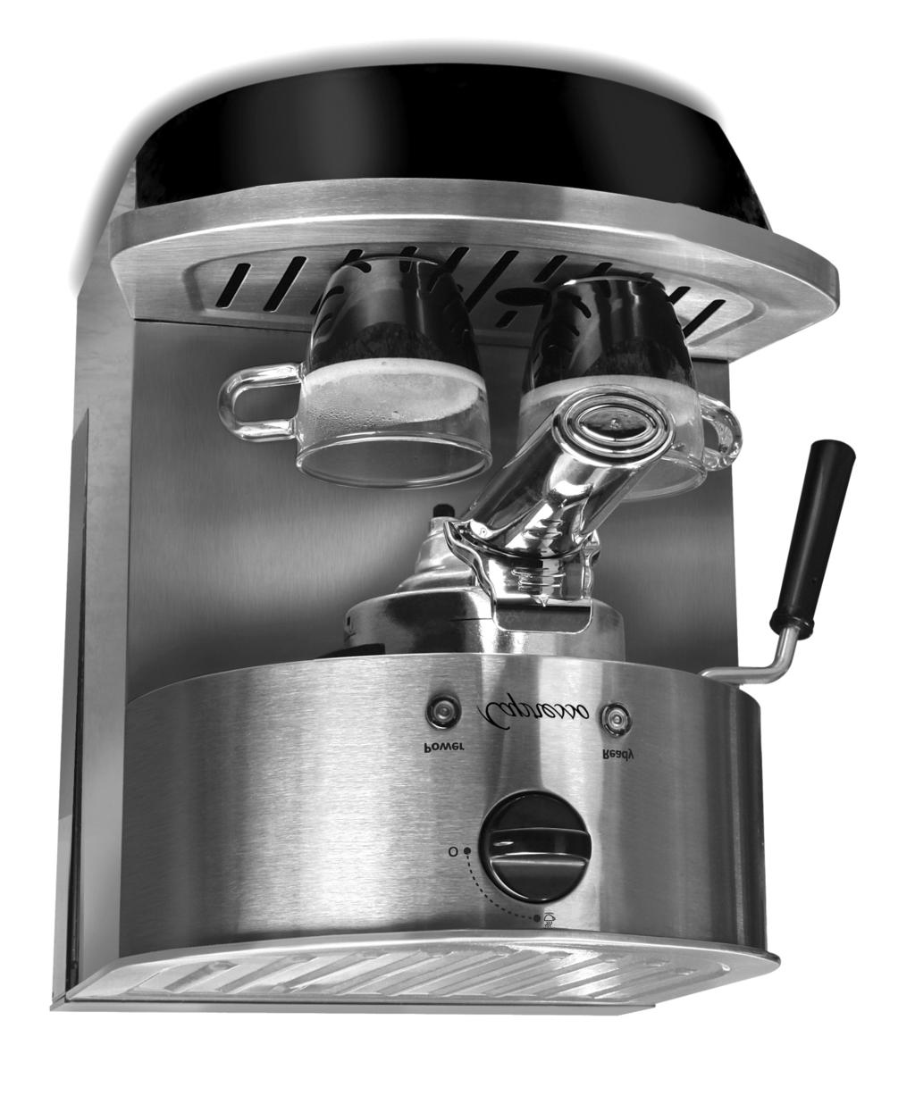 Stainless Steel Espresso & Cappuccino Machine