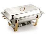 Size (X611870Q) Stackable Full Size Chafing Dish Set