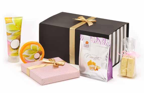 PAMPER HAMPER Treat someone special with this truly decadent gift set.