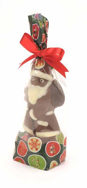 MILK CHOCOLATE REINDEER A chocolate reindeer made from the