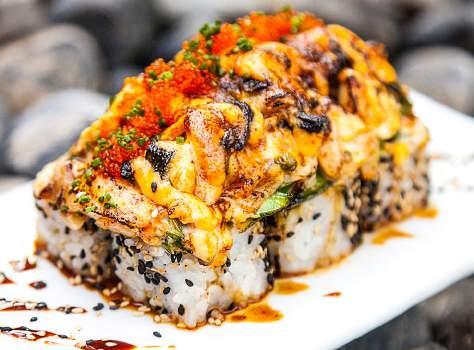 BAKED BLACK COD ROLL 98