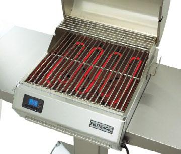 Electric E250 Grills 15½ x 16¼ Cooking Area (252 Sq in) 110 Volt AC 1800 watt - SIZE CODE E25 COUNTER TOP