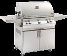 Grill Descriptions and Warranty Highlights BUILT-IN GRILLS Aurora Collection includes: Cast Stainless Steel E Burners 120 Volt Plug-in Electrical supply with 12 Volt Transformer Halogen 12 Volt