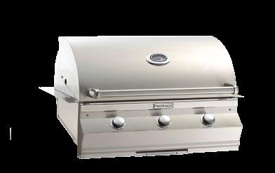 Aurora A540 & Choice C540 Grills 30 x 18 Cooking Area (540 Sq in) BUILT-IN GRILLS Shpg Wt Model # Price Aurora A540i Includes Analog Thermometer on Hood & 120 VAC/12 Volt Hot Surface Ignition - with