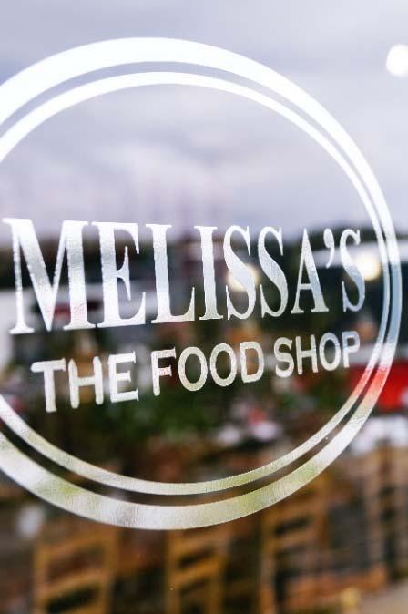 Gift) customers can shop the unique Melissa s product range as well as local produce; along with freshly baked quiches, cakes,
