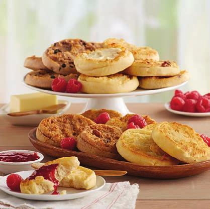 VIBRANT FLAVORS TO DISCOVER AND SHARE B English Muffin Bread Sampler Enjoy the taste of our English muffins in convenient, pre-sliced loaves. Kosher.