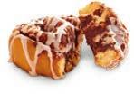 Diced apples and caramel fall into the nooks and crannies of each bun. Net wt. 2 lb 4 oz 6 buns. Q-51068W $19.