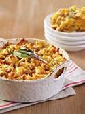 This savory breakfast bread pudding arrives ready to heat and serve, perfect for a busy weekend or family celebration. Net wt. 1 lb 14 oz Serves 6.