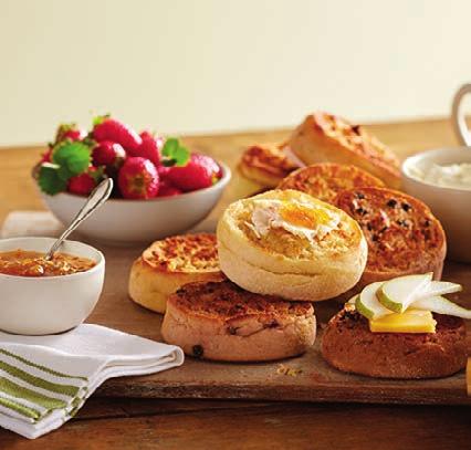 SIGNATURE FAVORITES ENGLISH MUFFINS THAT STAND ABOVE THE REST A Create-Your-Own Signature English Muffin Assortment Enjoy a customized collection of the thickest and tastiest English muffins